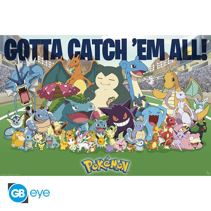 Maxi Poster Pokemon Kanto