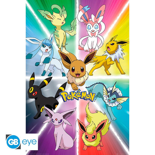 Maxi poster Pokemon Evolition 91,5x61cm
