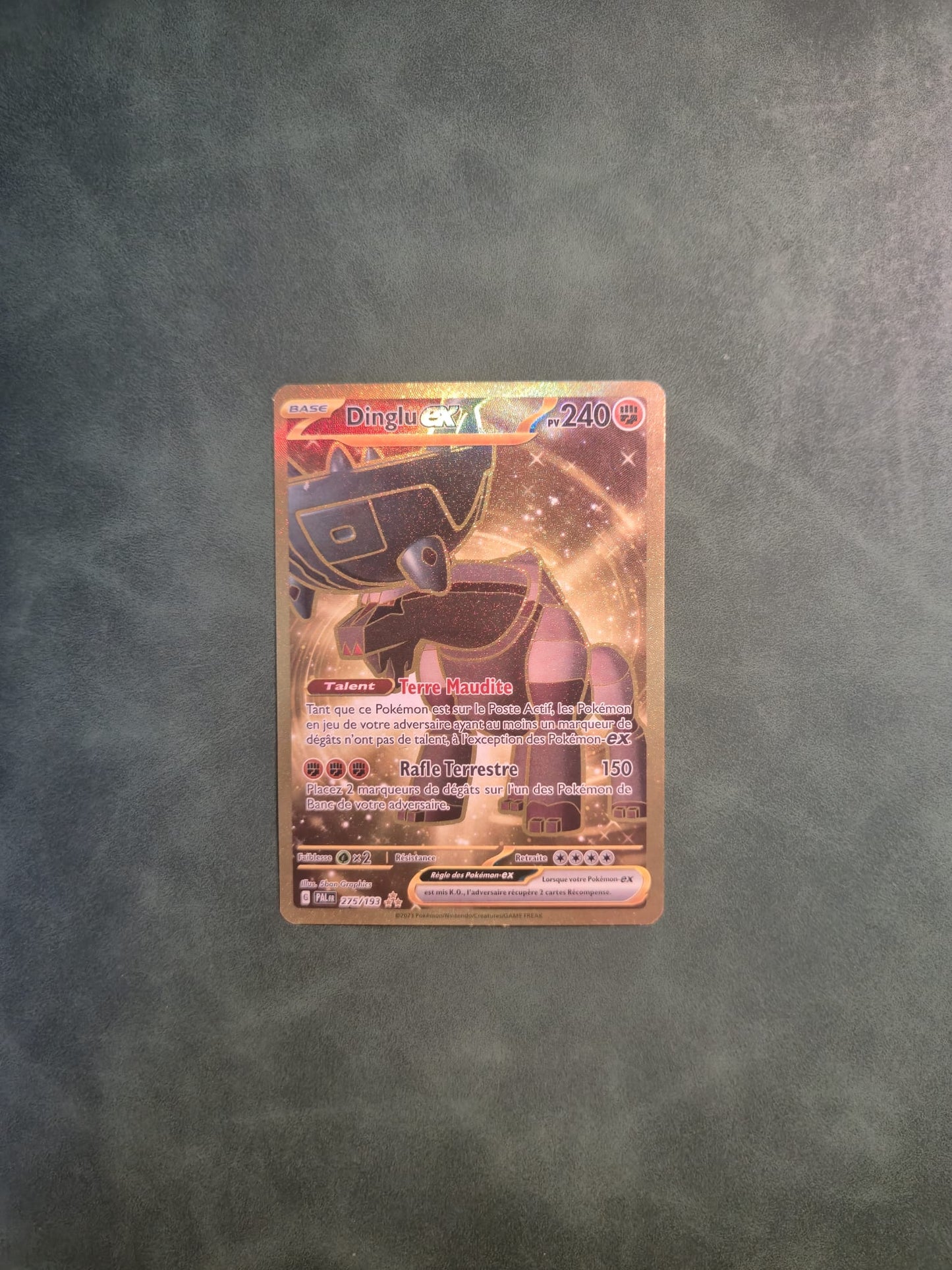 Carte Pokemon Dinglu Pal 275