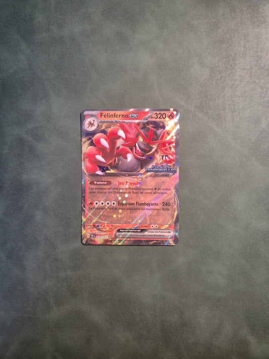 Carte Pokemon Félinferno Stamp TEF
