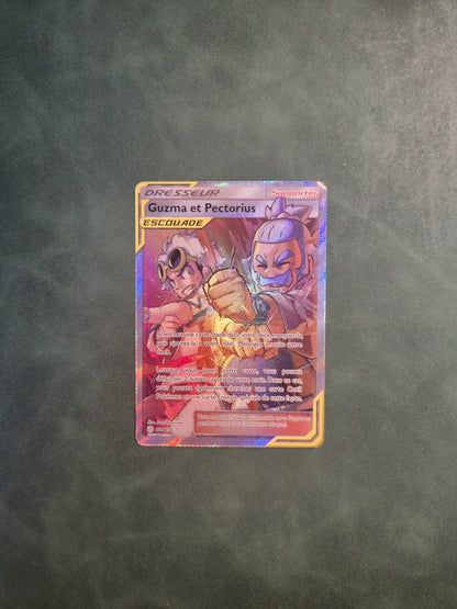 Carte Pokemon Guzma et Pectorius 229