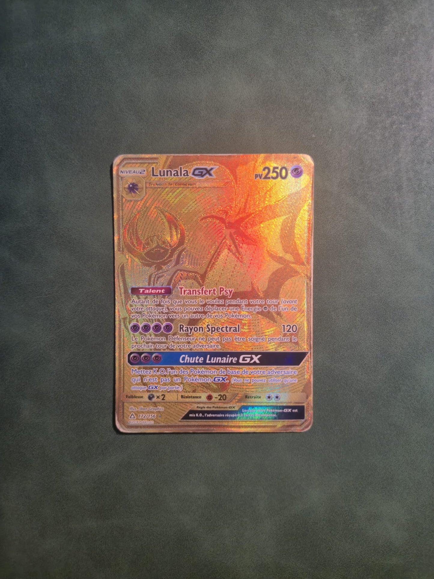 Carte Pokemon Lunala172/156
