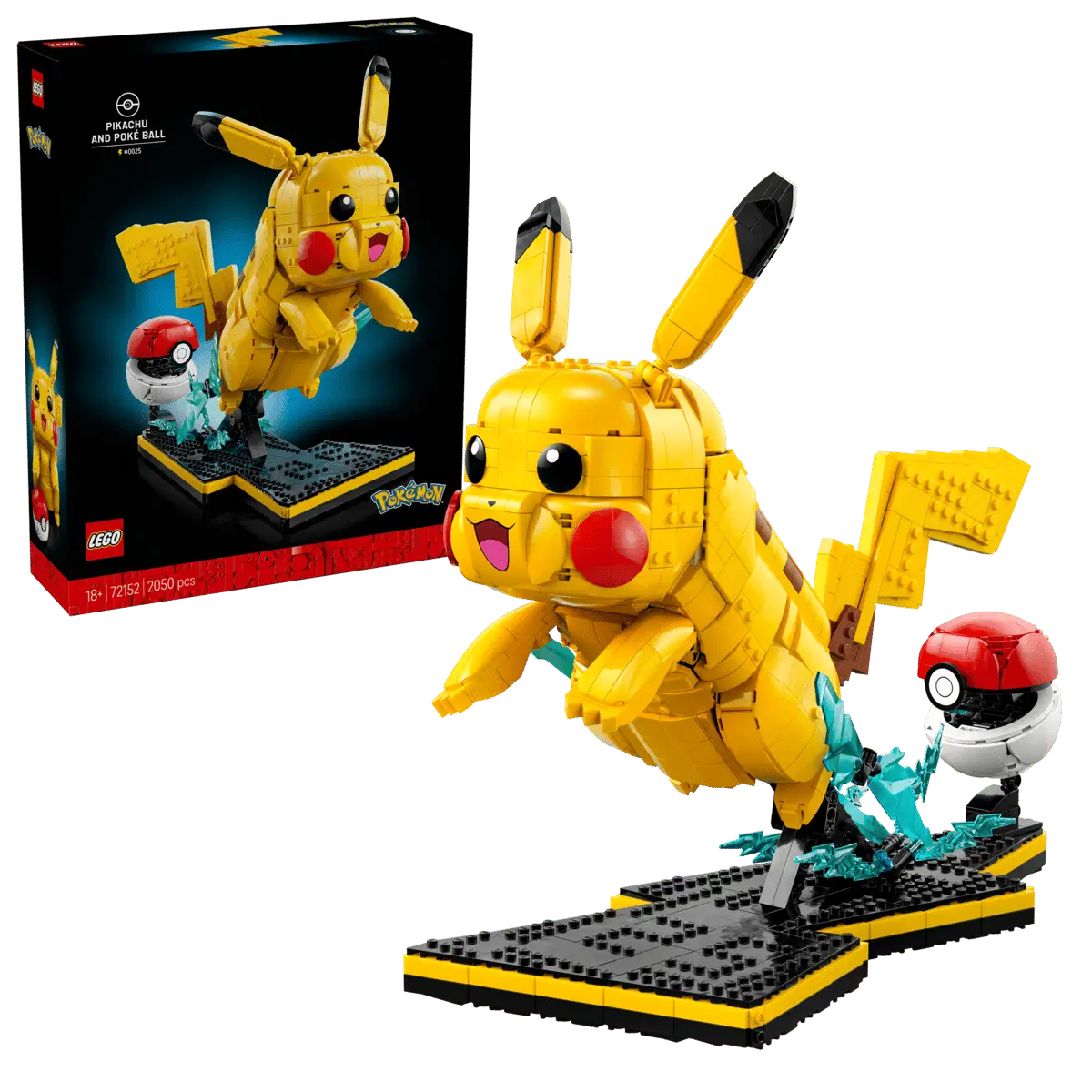 Lego Pokemon Pikachu n°72152