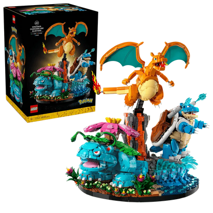 Lego Pokémon Dracaufeu, Florian et Tortank n°72153