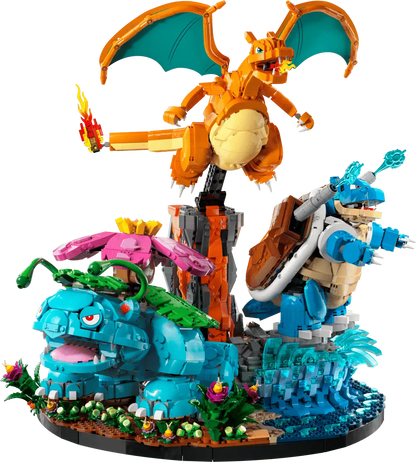 Lego Pokémon Dracaufeu, Florian et Tortank n°72153