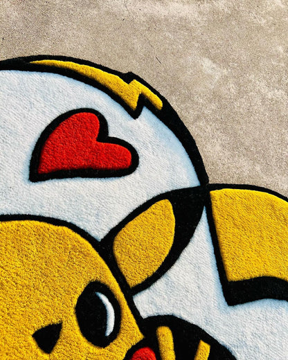 Tapis Coeur Pikachu